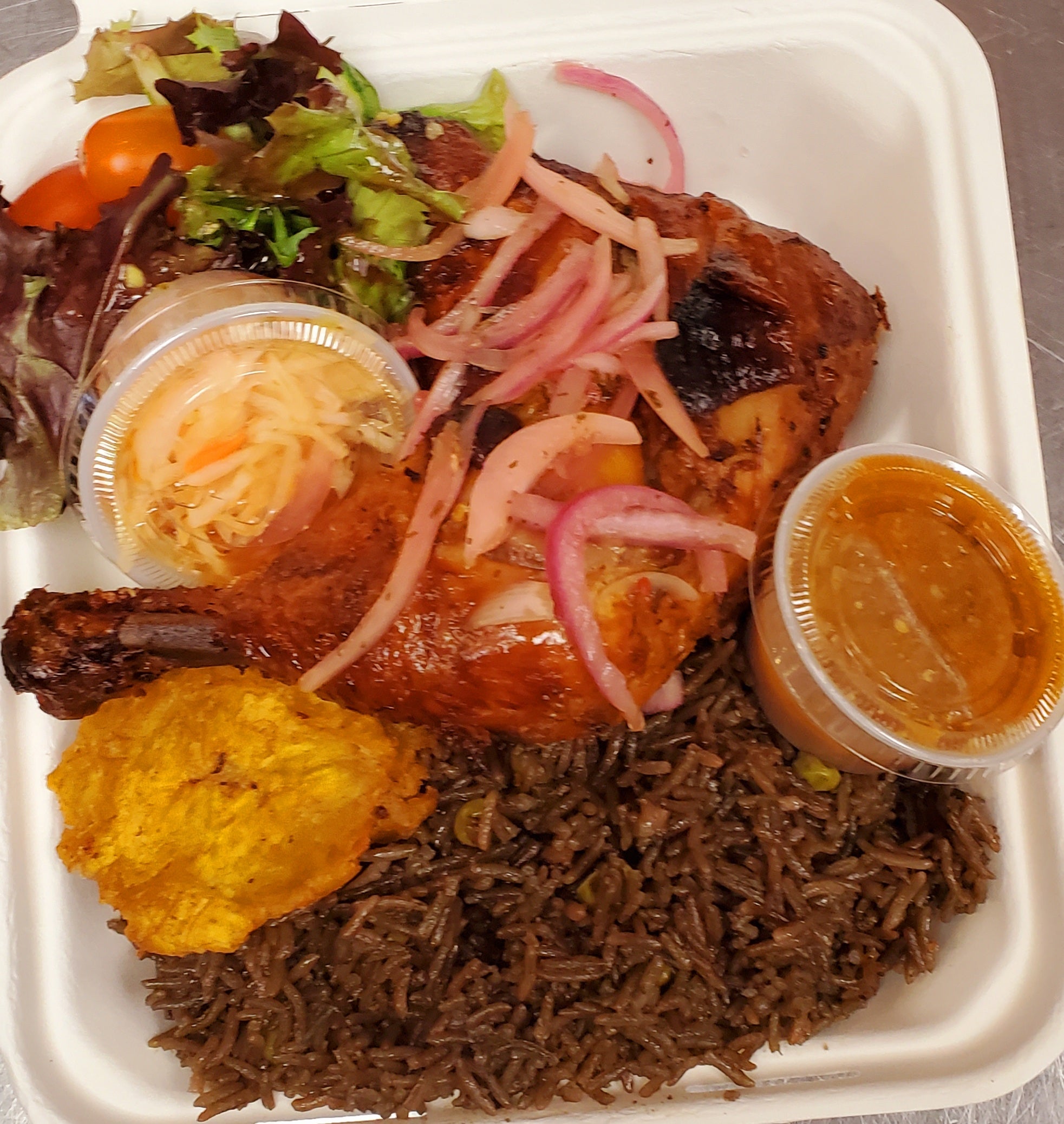 Cuisse de poulet Bouillon de saveurs