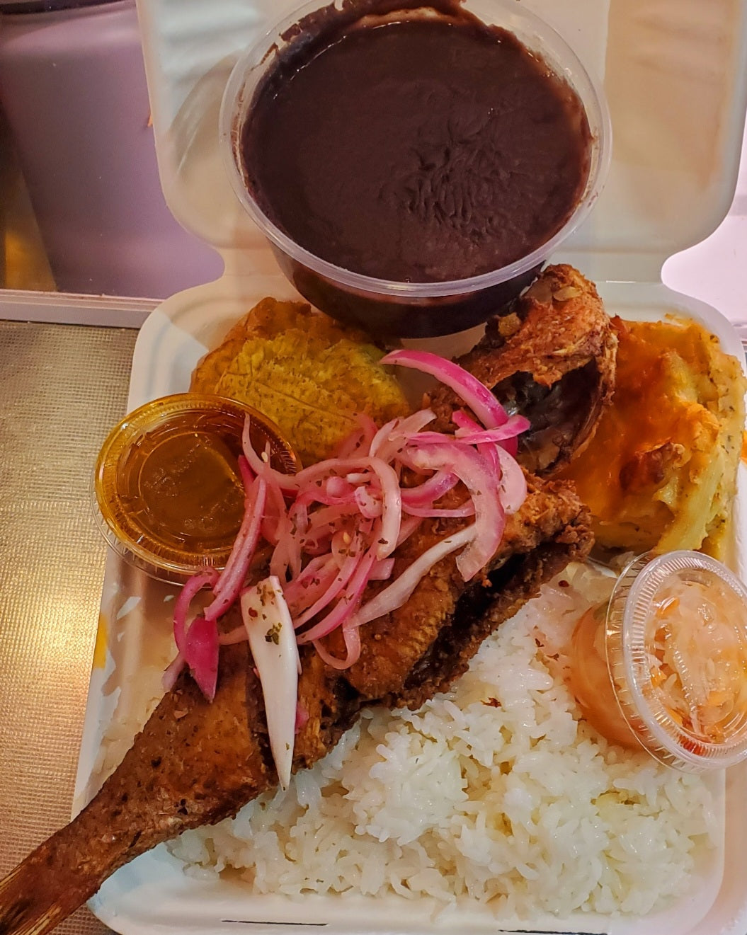 Poisson rose Bouillon de saveurs